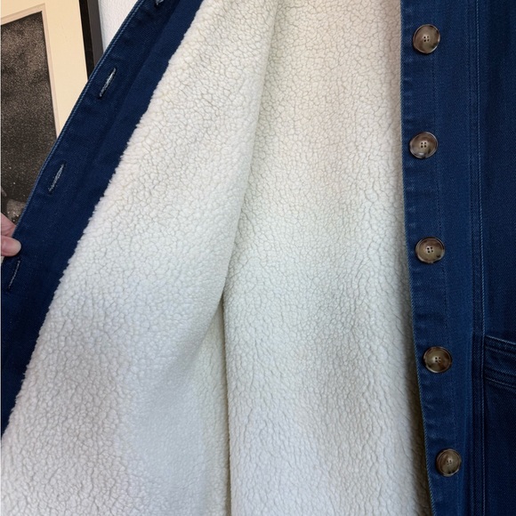 NWOT Sezane Will Shearling Jacket - Picture 7 of 8